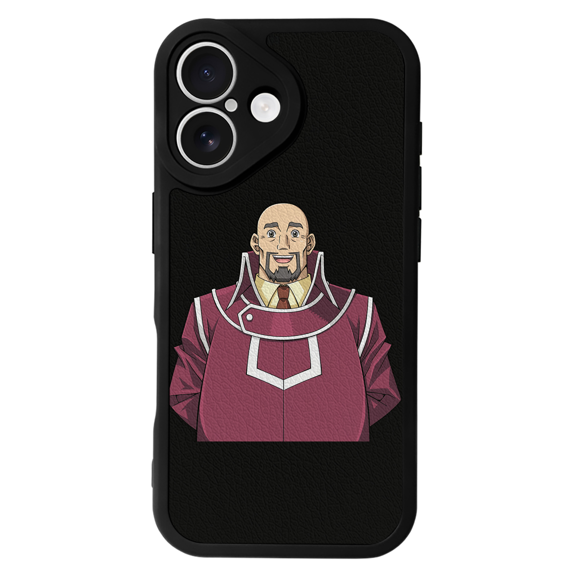 遊☆戯☆王 Yu-Gi-Oh! 【iPhone 16シリーズ対応】シリコンスマホケース（レザー調） 材質：シリコン